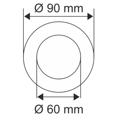 Alternative view of Φωτιστικό Σποτ Χωνευτό Στρογγυλό Γυάλλινο - Χρώμιο GU10 95-1001