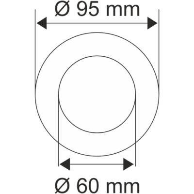 Alternative view of Φωτιστικό Σποτ Χωνευτό Στρογγυλό Κρυσταλλένιο Χρυσό GU10 95-1010