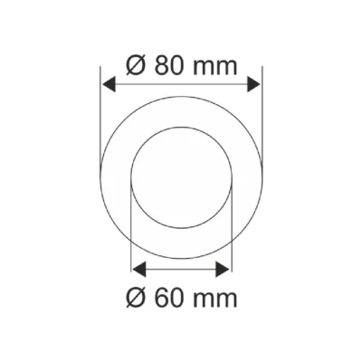 Alternative view of Φωτιστικό Σποτ Χωνευτό Στρογγυλό Γυάλλινο - Χρώμιο  GU10 HS1844