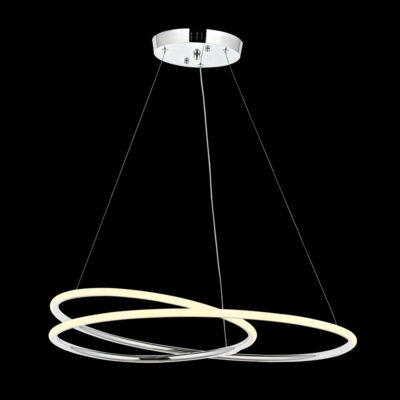 Alternative view of Φωτιστικό Κρεμαστό Αλουμινίου LED Τριών Χρωμάτων 3000k-4000k-6000k 620-Κ